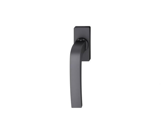 FSB 1163 Fenstergriff Aluminium gestrahlt, schwarz eloxiert (0810)