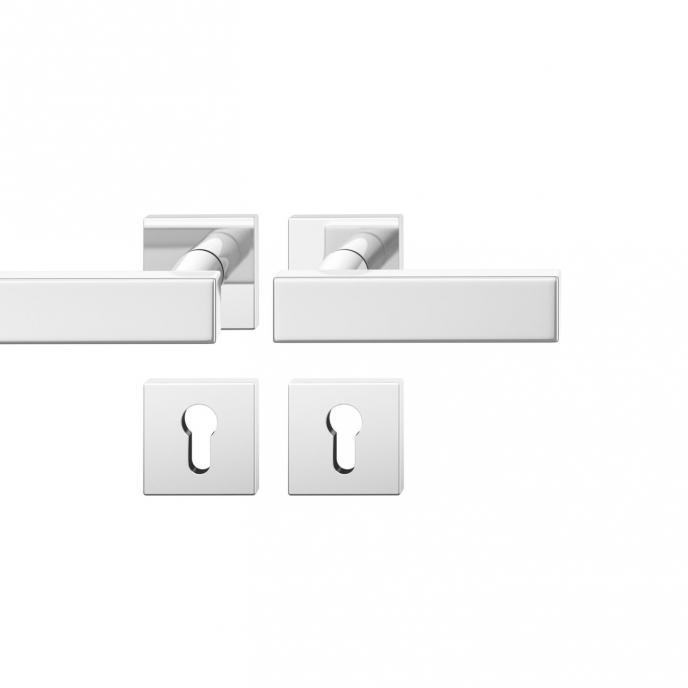 FSB 1003 Türgriff für Profilzylinderrosette Edelstahl hochglanzpoliert (6205)