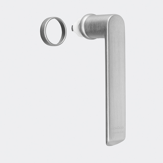 SmartActive Fenstergriff Edelstahl