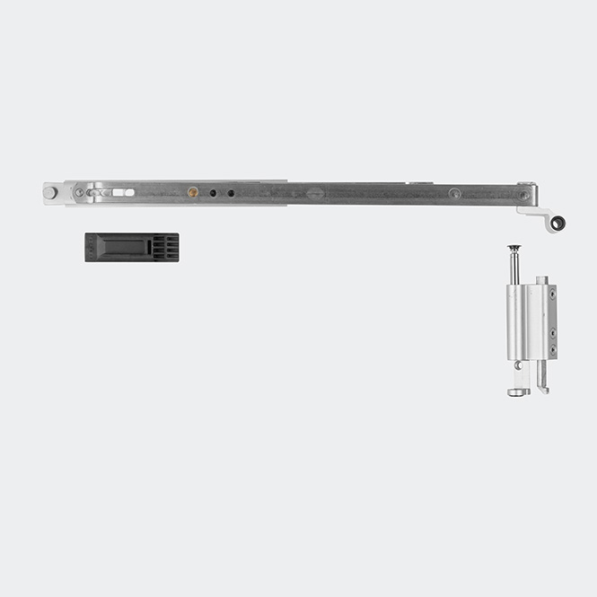 Drehkipp-Schere 130 kg Rechts | Naturton/Silberfarbig