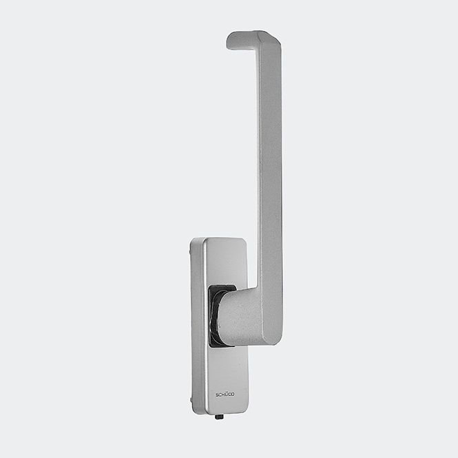 Fenstergriff Silber Look | DIN links