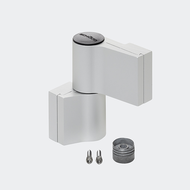 Aufsatzband für nach innen öffnende Anschlagtüren C0 - farblos