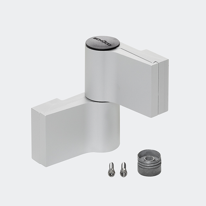 Aufsatzband für nach innen oder außen öffnende Anschlagtüren C0 - farblos