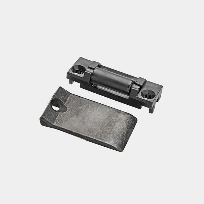 Flügelheber mit Auflaufrolle Schwarz | Corona AS 60