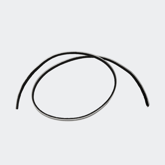 Bürstendichtung 4,75 mm Schwarz