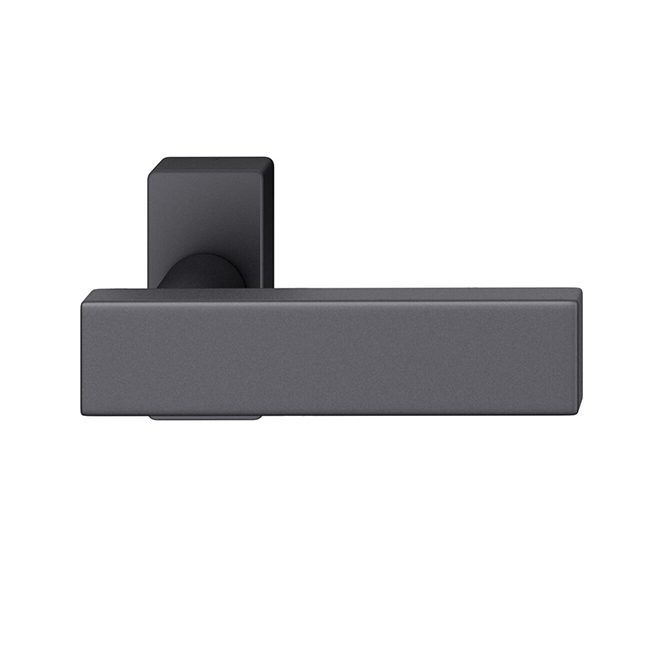 FSB 1003 Rahmentürdrücker Aluminium gestrahlt, schwarz eloxiert (0810)