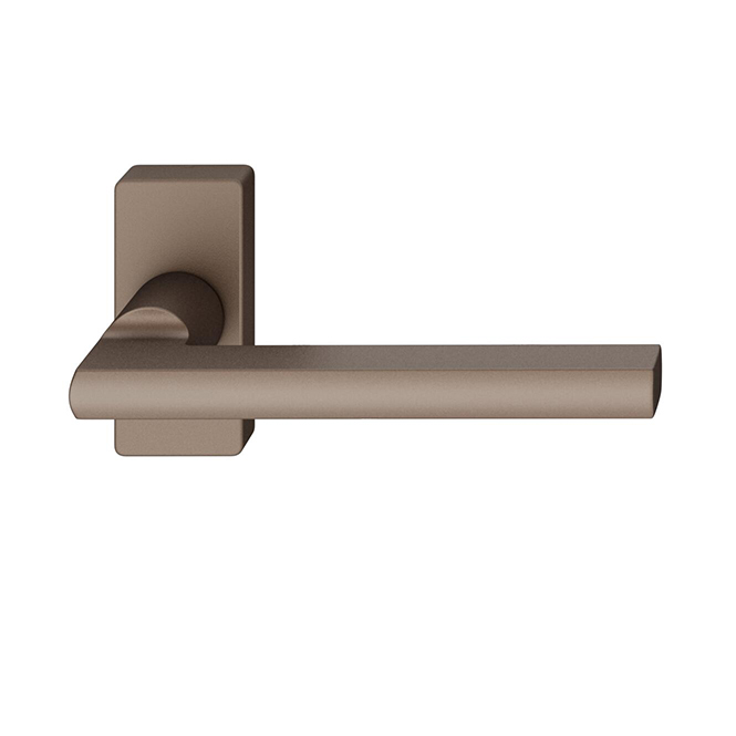 FSB 1035 Rahmentürdrücker Aluminium gestrahlt, mittelbronzefarbig eloxiert (0510)