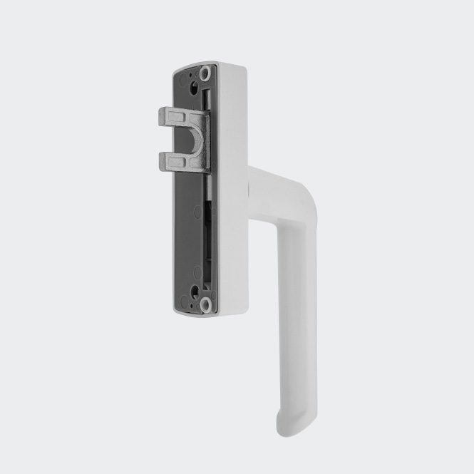 Fenstergriff RAL 9016 (Verkehrsweiß)