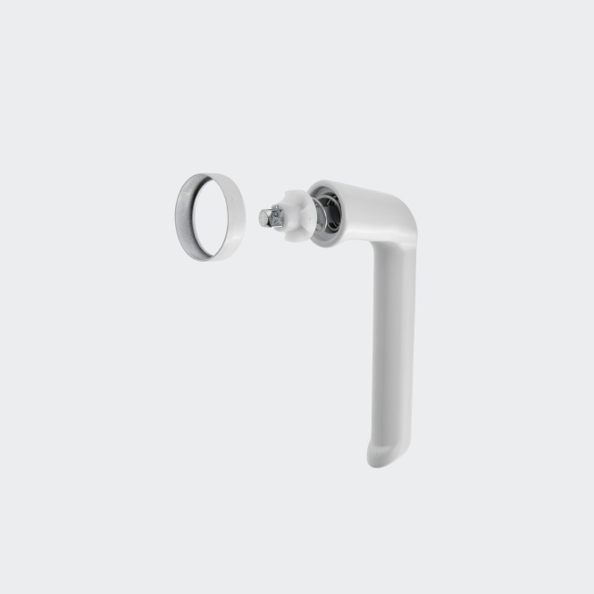 Fenstergriff, 234007 RAL 9016 (Verkehrsweiß)