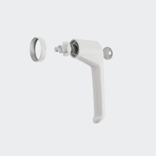 Fenstergriff, 234016 RAL 9010 (Reinweiß)