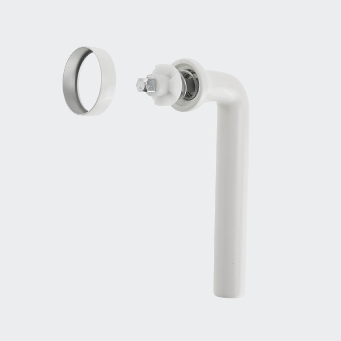 Fenstergriff RAL 9010 (Reinweiß)