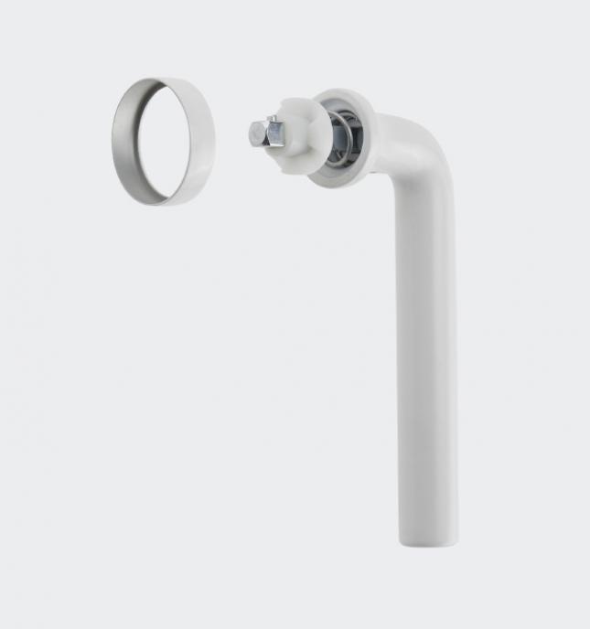 Fenstergriff RAL 9016 (Verkehrsweiß)