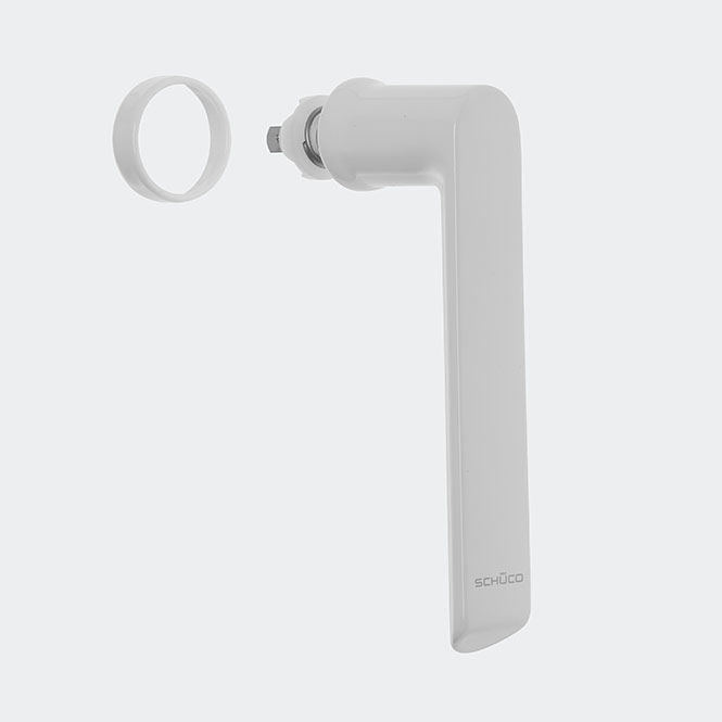 Fenstergriff RAL 9016 (Verkehrsweiß)