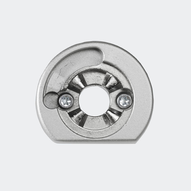 RC Befestigungsrosette Edelstahl | Links