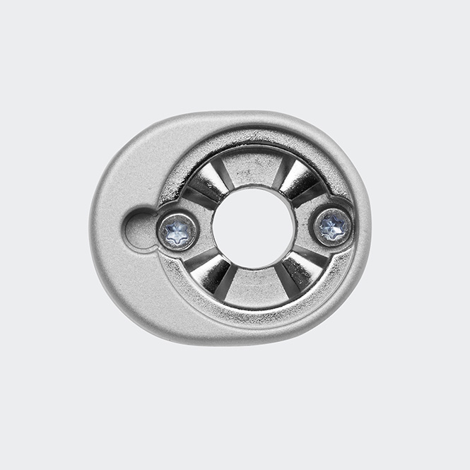 SmartActive Befestigungsrosette Silber
