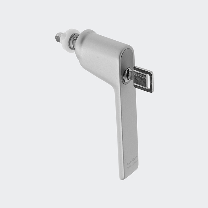 SmartActive Fenstergriff Edelstahl