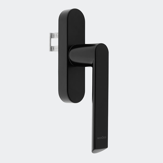 Fenstergriff RAL 9005 (Tiefschwarz)