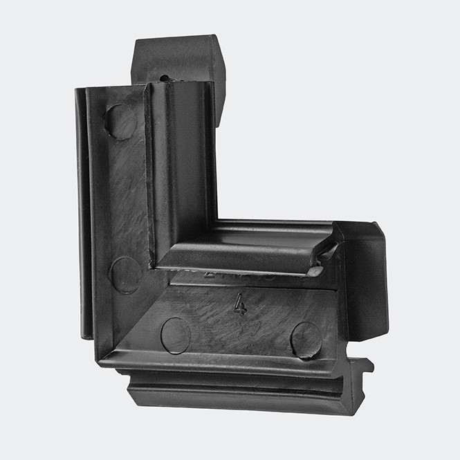 Dichtungsecken für Mitteldichtung Schwarz