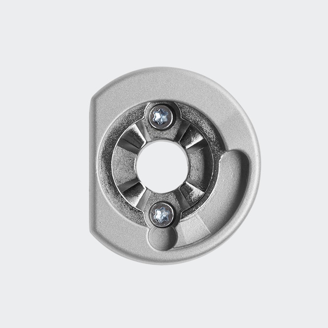 SmartActive RC Befestigungsrosette Silber | rechts