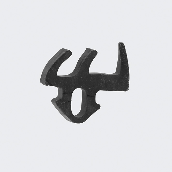 Verglasungsdichtung - Flügelrahmen Schwarz Schwarz