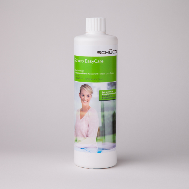 Schüco Pflegeemulsion für folienkaschierte Kunststoff-Elemente 