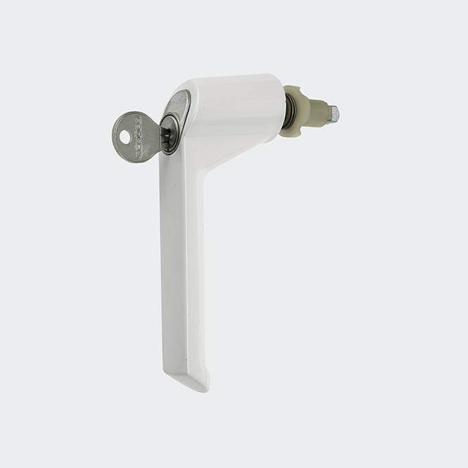 Fenstergriff (Steckgriff) abschließbar, 25472500 Weiß 