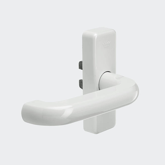 Fenstergriff (Getriebehandhebel), 21455600 Weiß