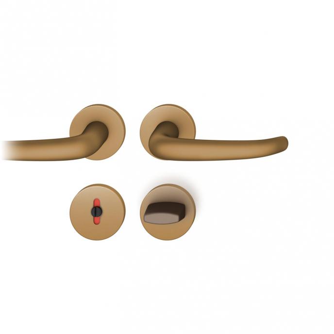 FSB 1023 Türdrücker Badgarnitur mit Türverriegelung 