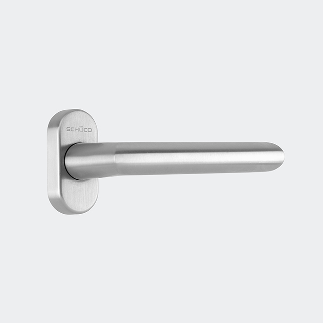Türdrücker / Türgriff, gerade / Schüco 240009 