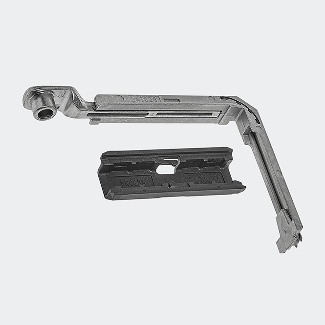 Eckumlenkung senkrecht 