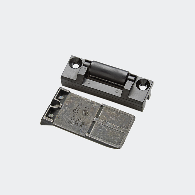 Flügelheber mit Auflaufrolle Schwarz | Corona AS 60