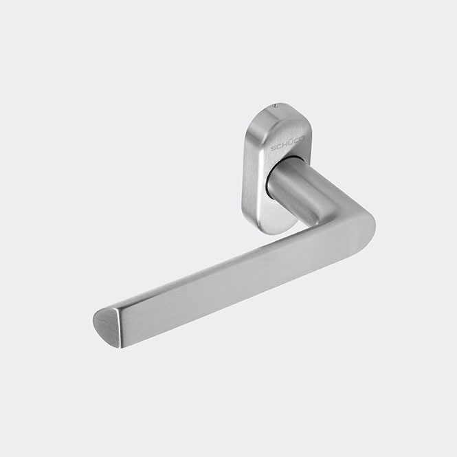 Türdrücker / Türgriff, gerade / Schüco 279639 Edelstahl | Gerade