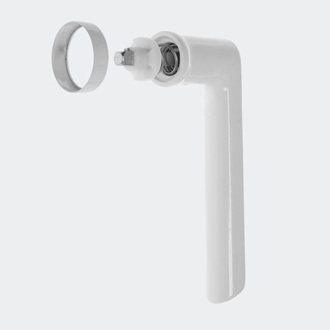 Fenstergriff RAL 9010 (Reinweiß)