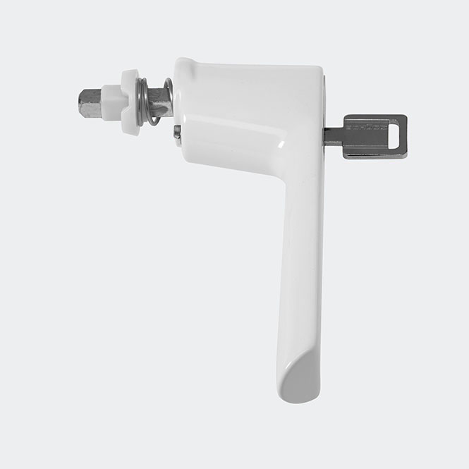 RC Fenstergriff RAL 9010 (Reinweiß)