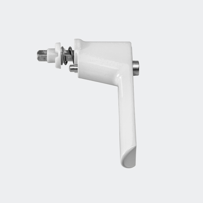 RC Fenstergriff RAL 9010 (Reinweiß)