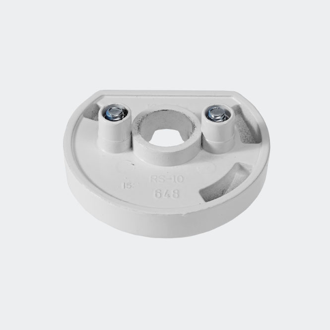 RC Befestigungsrosette RAL9010 (Reinweiß) | Links