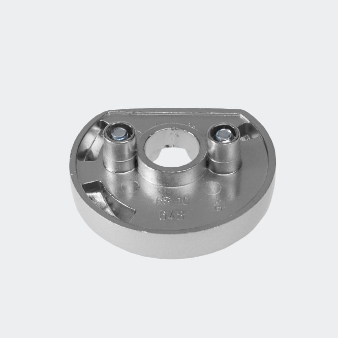 RC Befestigungsrosette Edelstahl | Rechts