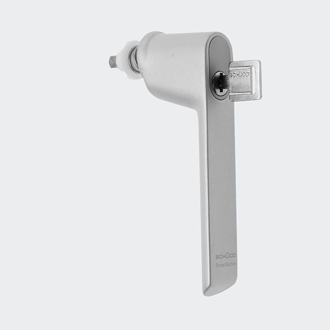 SmartActive Fenstergriff Silber