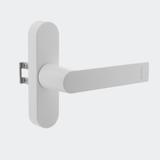 Fenstergriff RAL 9016 (Verkehrsweiß)