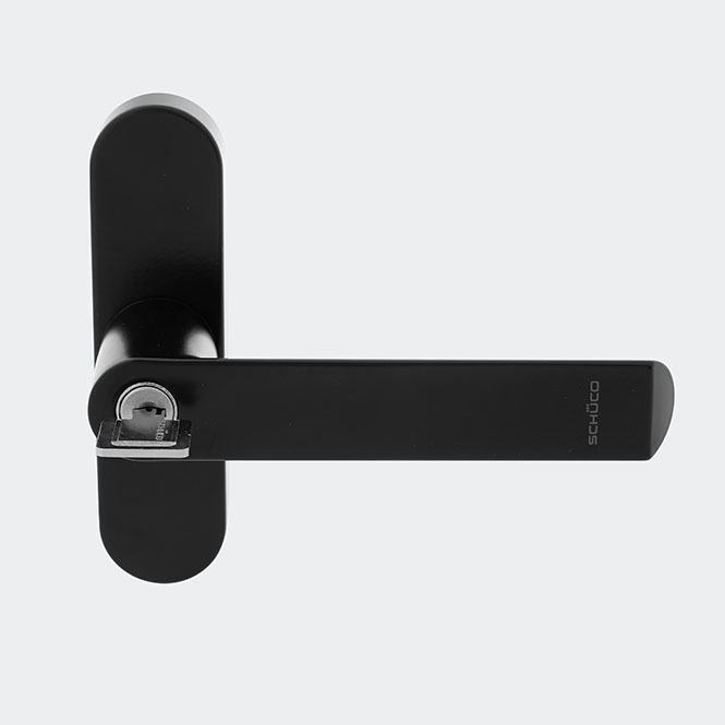 Fenstergriff RAL 9005 (Tiefschwarz)