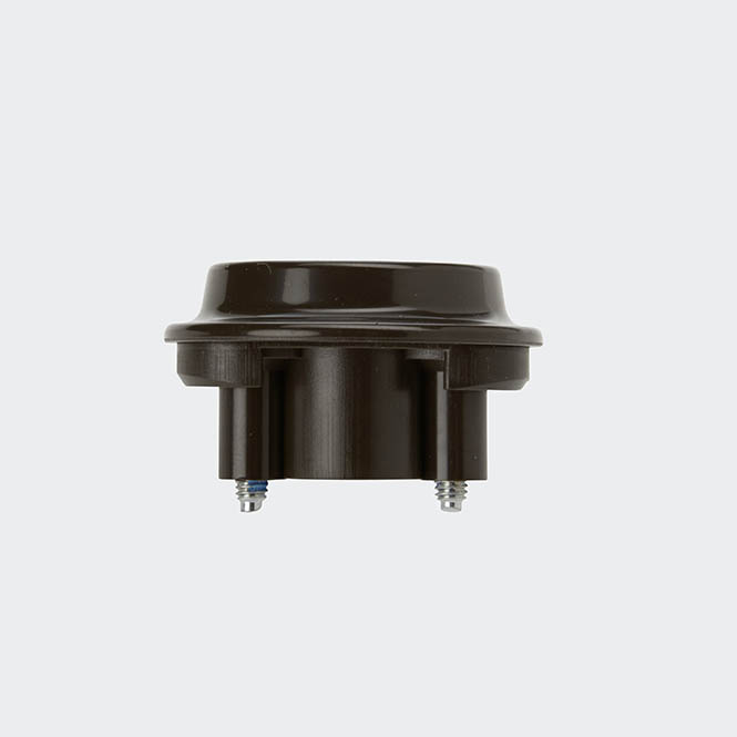 Griffrosette für Steckgriff, 21490400 Braun