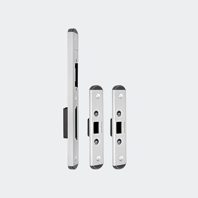 Schliessbleche – Rundbolzenschloss Links