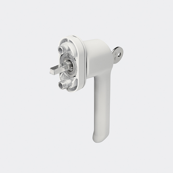 Fenstergriff abschließbar Weiß 