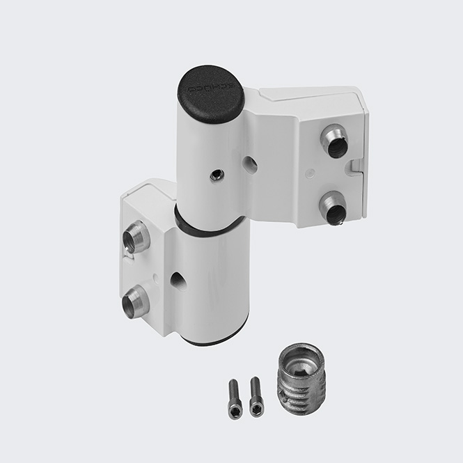 Aufsatzband für nach innen öffnende Türen Verkehrsweiß (RAL 9016)