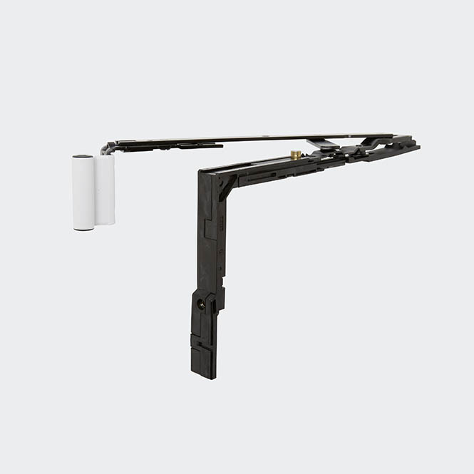 Dreh-Kipp-Schere Systembeschlag Weiß | 250 mm