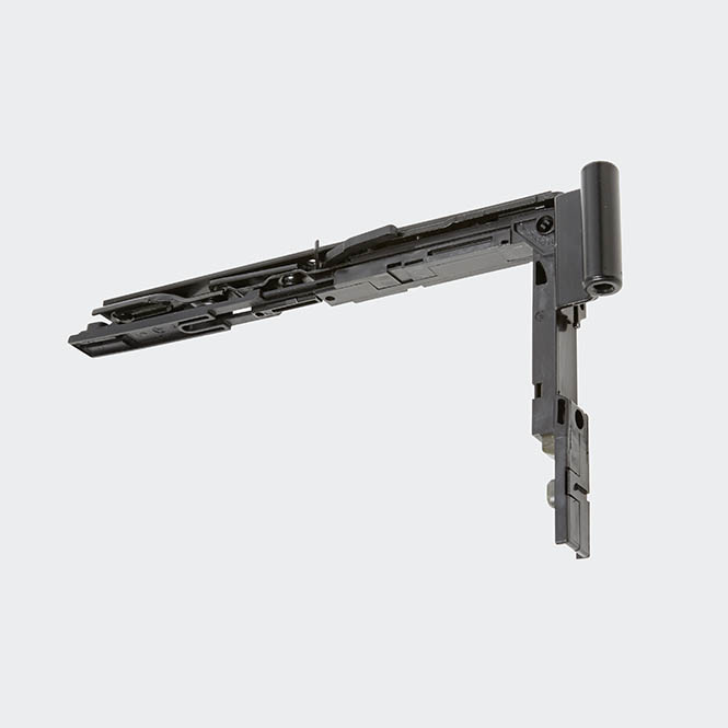 Dreh-Kipp-Schere Systembeschlag Schwarz | 250 mm