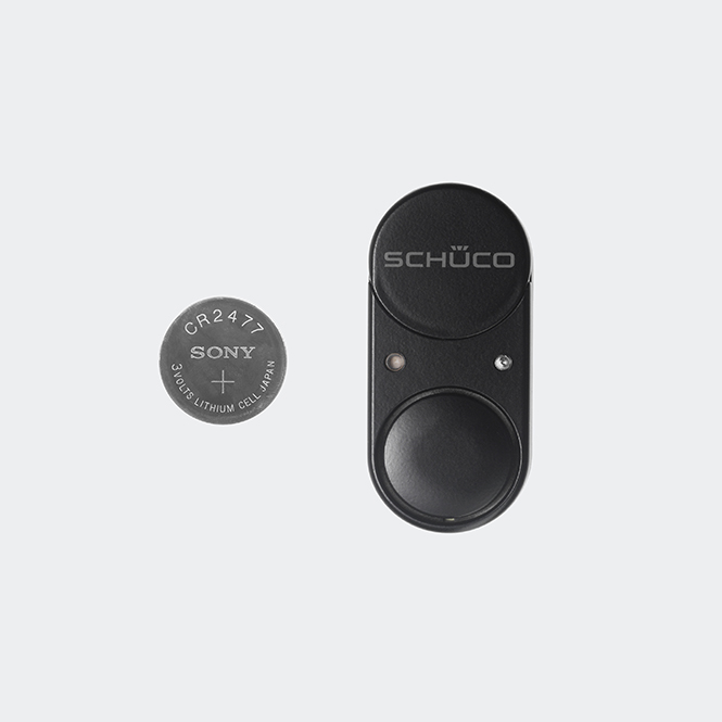 Schüco SoundGuard Glasbruchmelder Schwarz