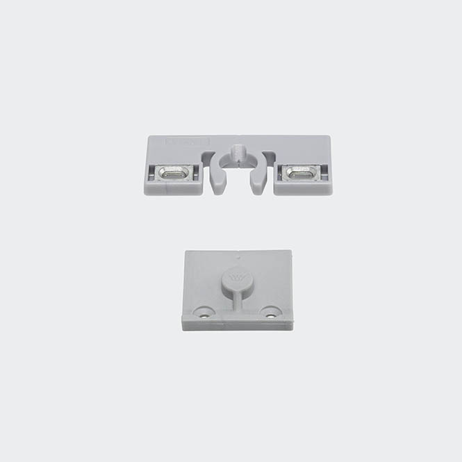 Balkontür-Schnäpper (neuer Beschlag) Corona CT 70 / SI 82 | Silber