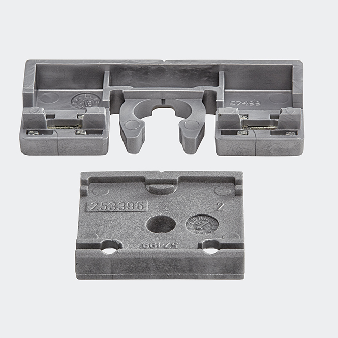 Balkontür-Schnäpper (neuer Beschlag) Corona AS 60 | Silber