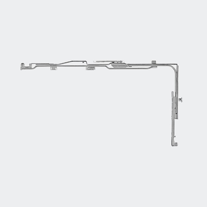 Schereneckumlenkung / Schüco VarioTec Silber | 220 mm